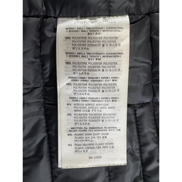 Parajumpers Selma Down fur trim Masterpiece series Coat Parka Size M color grey - Picture 4 of 11